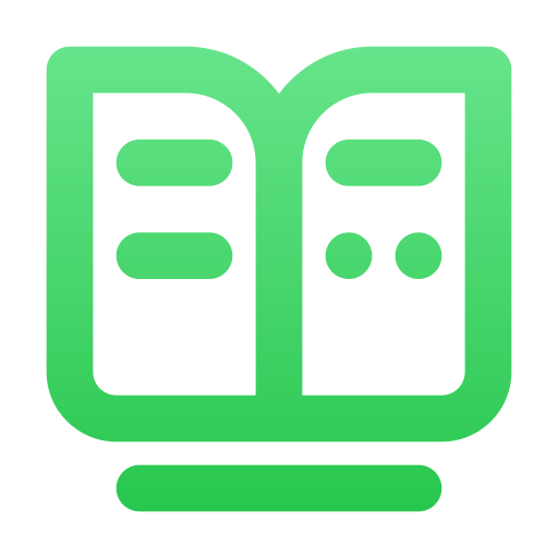 libro abierto icono gratis