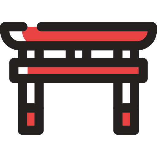 puerta torii icono gratis