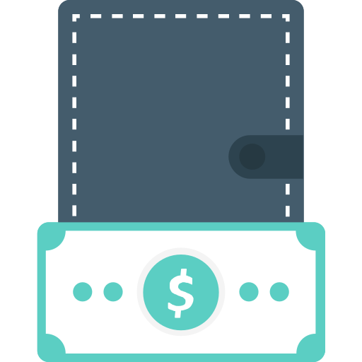 Wallet free icon