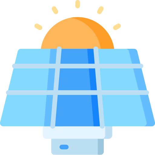 Panel solar icono gratis