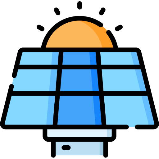 Panel solar icono gratis