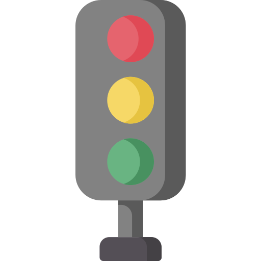 Traffic light Special Flat icon