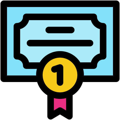 certificat Icône gratuit certificat Icône gratuit