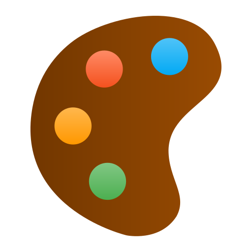 paleta de cores grátis ícone