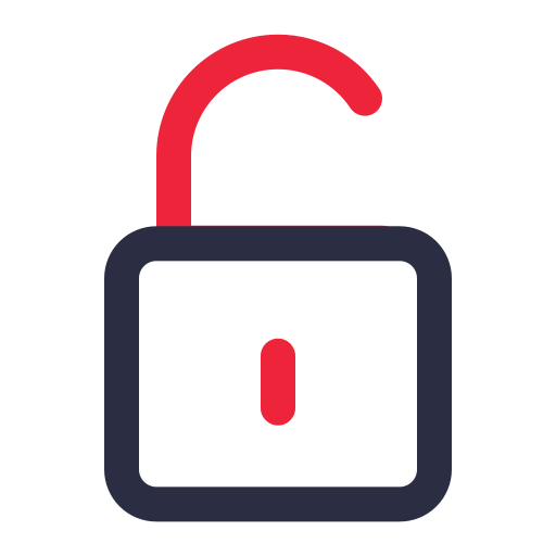 Unlock free icon