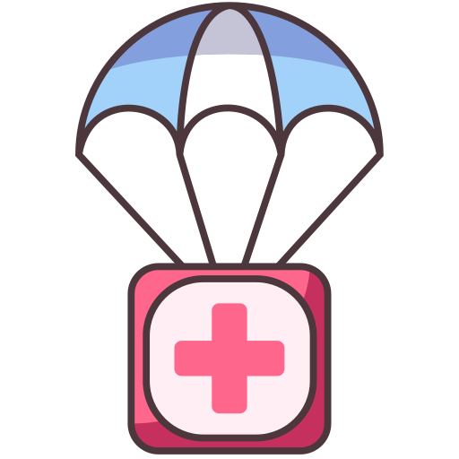 aide humanitaire Icône gratuit