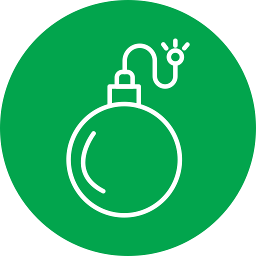 bomba icono gratis