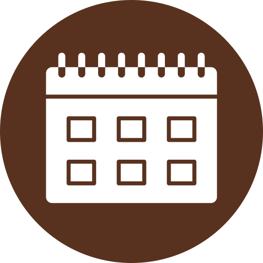 fecha del calendario icono gratis