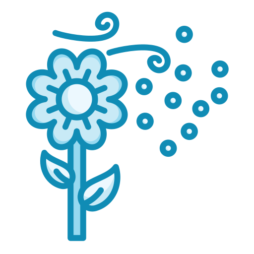 Pollen free icon Pollen free icon