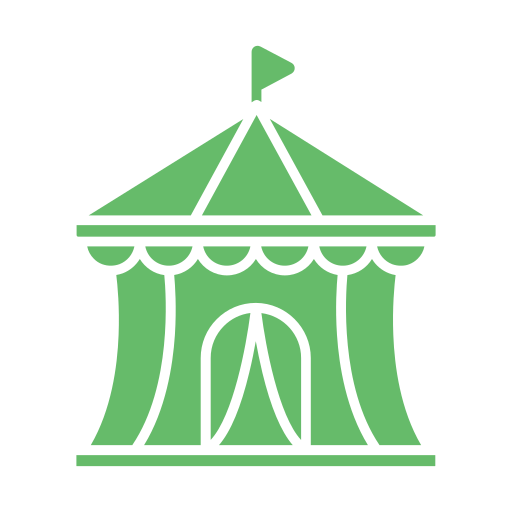chapiteau de cirque Icône gratuit