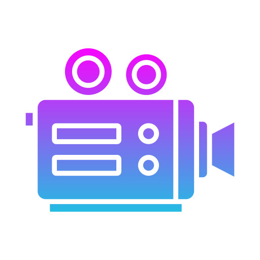 camara de video icono gratis