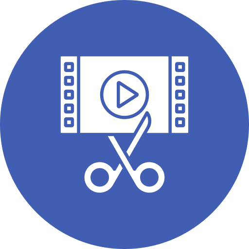 edição de filme grátis ícone