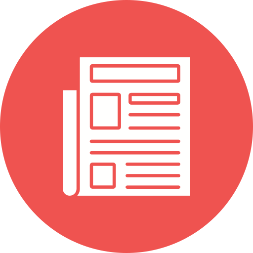 신문 무료 아이콘