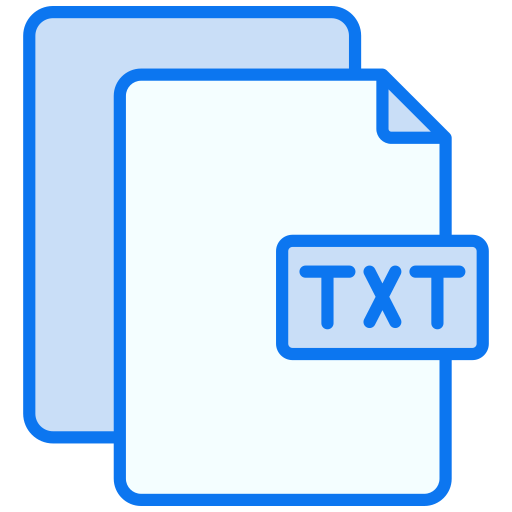 archivo de texto icono gratis