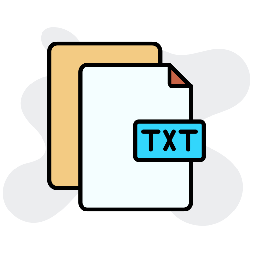 archivo de texto icono gratis