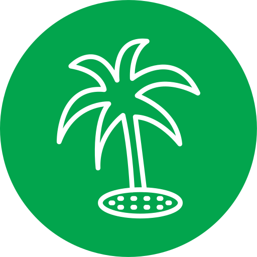 Palm free icon