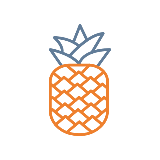 Pineapple free icon