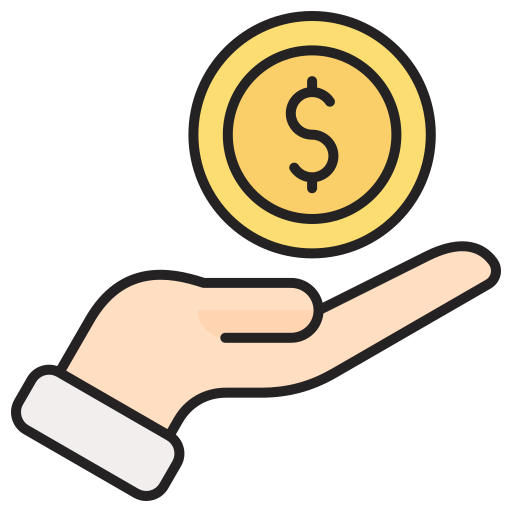 gains Icône gratuit