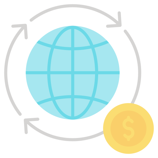 economía circular icono gratis