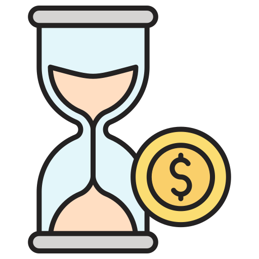 Time is money free icon