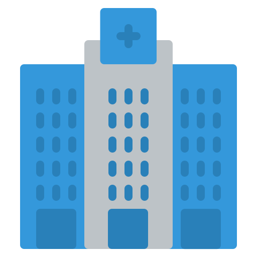 Больницы бесплатно иконка Больницы бесплатно иконка