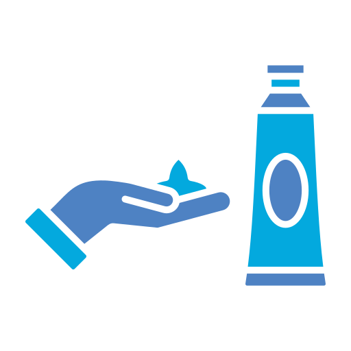 crème pour les mains Icône gratuit crème pour les mains Icône gratuit