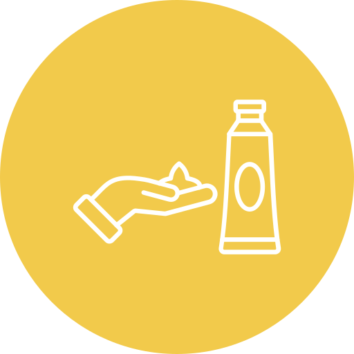 crème pour les mains Icône gratuit crème pour les mains Icône gratuit