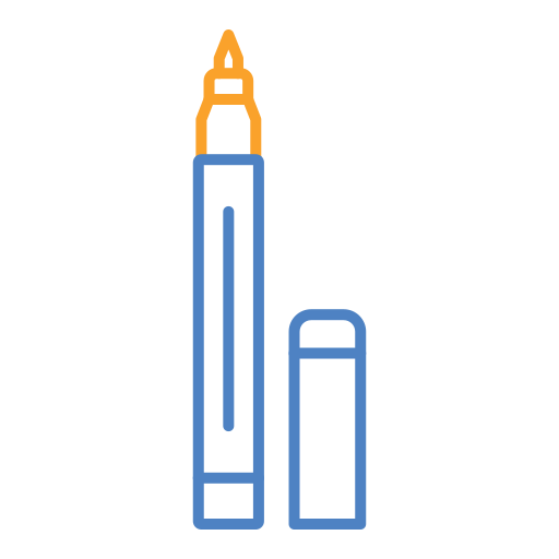 delineador de ojos icono gratis