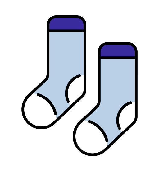 chaussettes Icône gratuit
