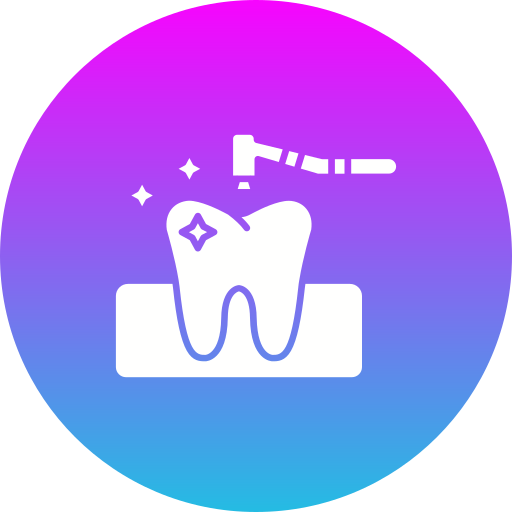 limpieza dental icono gratis