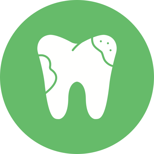 caries dental icono gratis