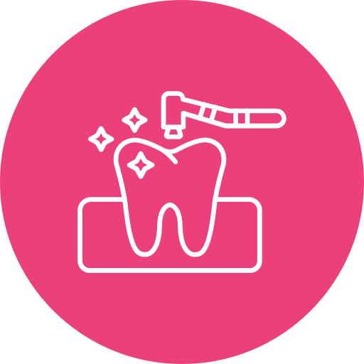 limpieza dental icono gratis