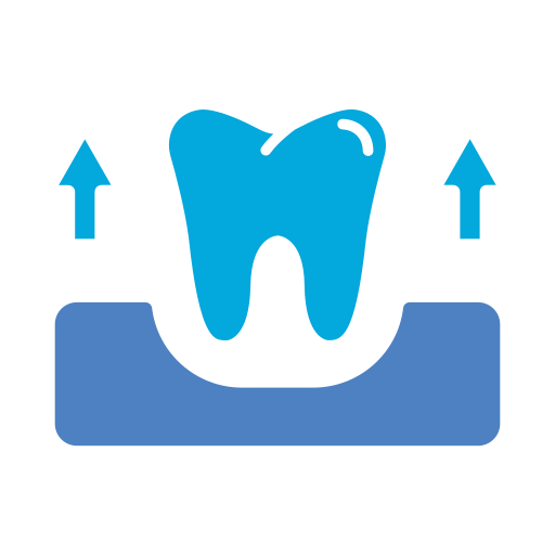 extracción dental icono gratis
