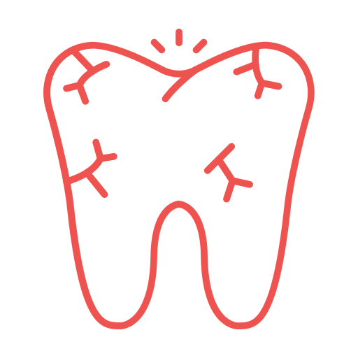 dente quebrado grátis ícone dente quebrado grátis ícone