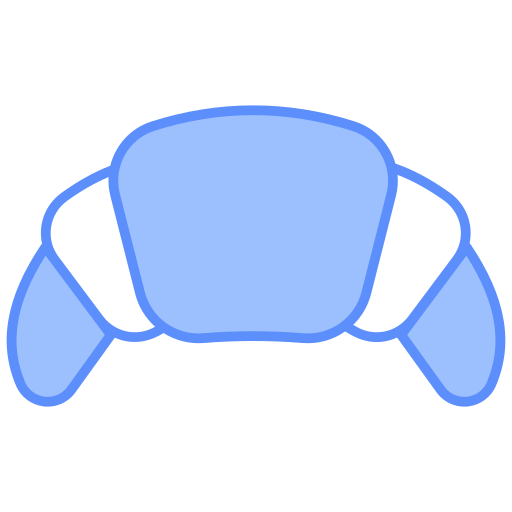 Croissant free icon