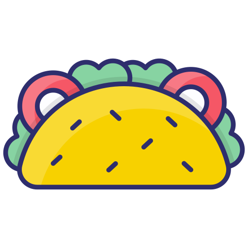 tacos Icône gratuit tacos Icône gratuit