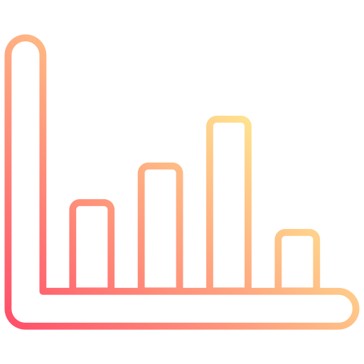 gráfico de barras icono gratis