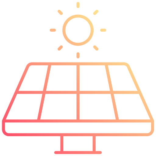 panel solar icono gratis