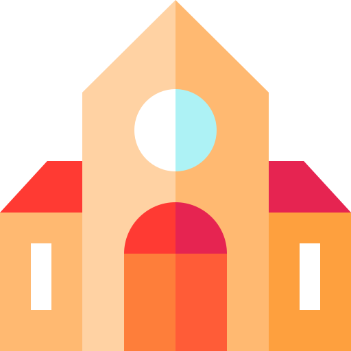 Church Basic Straight Flat icon