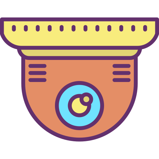 circuito cerrado de televisión icono gratis