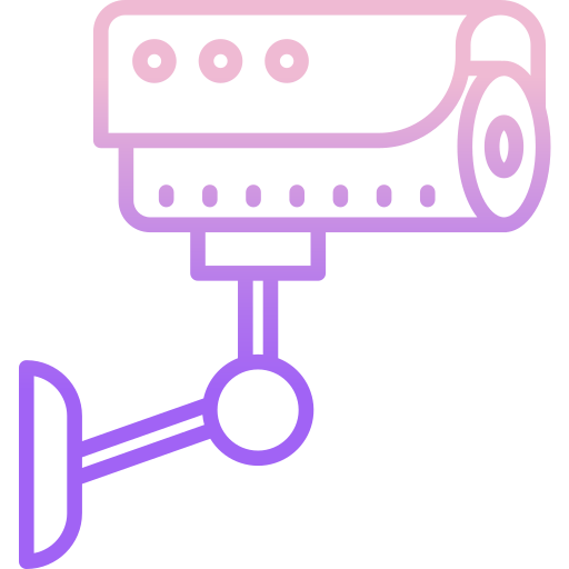cámara de seguridad icono gratis