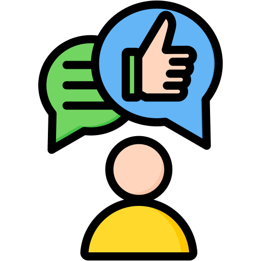 buena reseña icono gratis