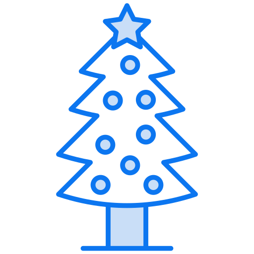 árbol de navidad icono gratis