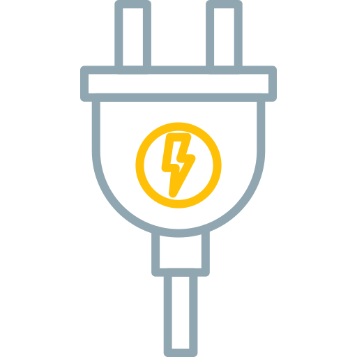 enchufe electrico icono gratis