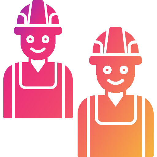 trabajadores icono gratis