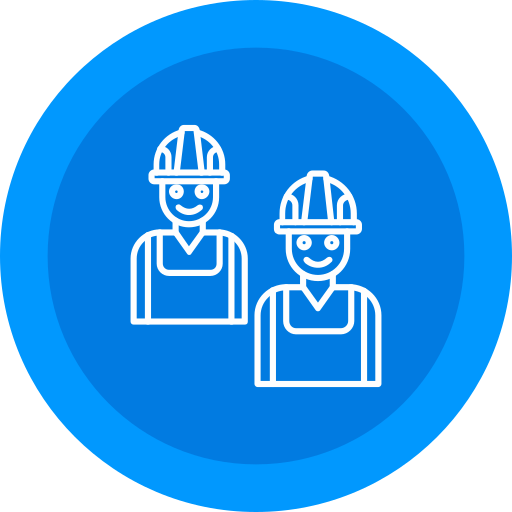 trabajadores icono gratis