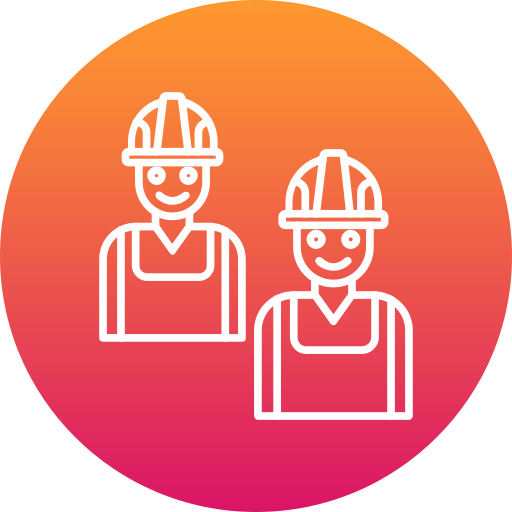 trabajadores icono gratis