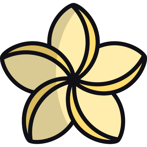 plumeria icono gratis