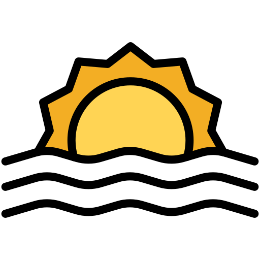 atardecer icono gratis