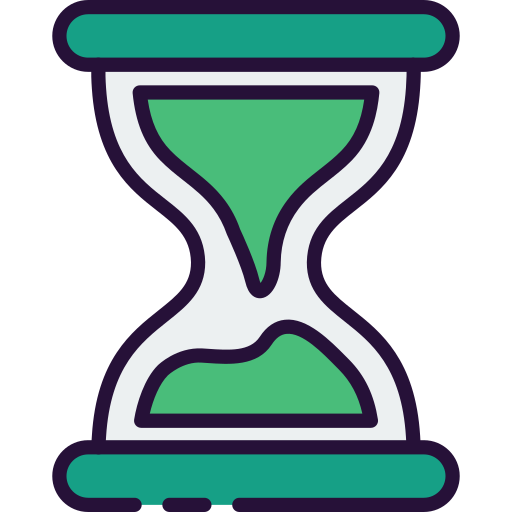 reloj de arena icono gratis